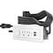 Legrand Outlet Strip, USB, 2 NEMA 5-15P, 5-15P, 6 ft., White RDSZWH - alternate 1