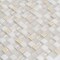 Apollo Tile White 11.7 in x 11.7 in Glass, Resin, Stone Glossy Floor and Wall Mosaic Tile 4.75 sqft/case, 5PK APLBDA881591A - alternate 3