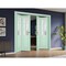 Sartodoors Sliding Closet Double Bi-fold Doors Solid Core Modern Interior VEREGIO7339DBF-OLI-96 x 96 (4* 24x96) - alternate 3