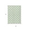 Homeroots 3' X 5' Mint Green And Ivory Polka Dot Washable Indoor Outdoor Area Rug 614917 - alternate 6