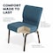Flash Furniture Hercules Church Chair, Blue Back, 21-1/4 in W 25" L 33" H, Fabric Seat FD-CH0221-4-GV-BLUE-GG - alternate 7