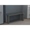Homeroots 65" Gray Stainless Steel 320762 - alternate 2
