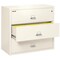 Fireking 3 Drawer, 1 Hr Fire & Impact Rated, 44" Wide Lateral Ivory White 3-4422-CIW - alternate 2