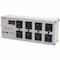 Tripp Lite Power Strip, Surge, 8 5-15R, 5-15P, 12 ft., Light Gray ISOTEL8 ULTRA - alternate 1