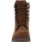 Georgia Boot Athens SuperLyte 8" Waterproof Side-Zip Moc Toe Work Boot, Brown, Size 9 GB00724 - alternate 3