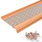Waterlock Micromesh 6" K-Style & Box Gutters Aluminum/SS Gutter Guard, Copper Tone, 25ft WM-6KS-025-CPT - alternate 1