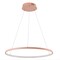 Jonathan Y Brice 23.75" Modern Contemporary Metal Round Dimmable Integrated LED Pendant, Matte Pink JYL7203B - alternate 3