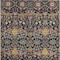 Homeroots 8' X 10' Black Red And Gold Floral Washable Indoor Outdoor Area Rug 604638 - alternate 5