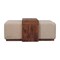 Homeroots 43in Brown and Solid Wood Storage Bench With Cabinet 718253 - alternate 1