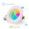 Infibrite 4 In. WiFi Smart 9W 810LM Recessed Retrofit LED Downlight, Alexa/Google, Wet Rated, 6PK IB-005-1-9W-WH-6PK - alternate 1