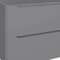 Homeroots 48" Gray Wood Floating Bathroom Vanity With White Sink And Two Drawers 624128 - alternate 2