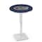 Holland Bar Stool Co 42" Chrome Florida Pub Table, 36" dia. Top L217C4236FlorUn - alternate 1