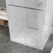 Anzzi 76in x 44-48in. Frameless Sliding Shower Door in Brushed Nickel , 3/8in 10mm Tempered Clear Glass SD-AZ21-01BN - alternate 4