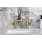 Kingston Brass Bridge Bathroom Faucet with Brass Pop-Up, Brushed Brass KS2177TKL - alternate 3