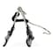 Nahanco 10in Black Non Slip Metal Skirt/Pant Hanger w/ Rubberized Clamp, 50PK CP200 - alternate 4