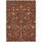 Homeroots 8' X 10' Brown Tan And Red Floral Washable Indoor Outdoor Area Rug 603434 - alternate 4