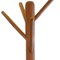 Homeroots 67in Brown Solid Wood Ten Hook Freestanding Coat Rack 724375 - alternate 3