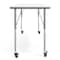 Flash Furniture Commercial Adjustable Height Rectangular Activity Table - Locking Casters-White XU-A2460-REC-WHT-T-A-CAS-GG - alternate 4