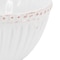 Modern Southern Home Capri 6 Piece 6 Inch Stoneware Embossed Cereal Bowl Set in White 78021.01 - alternate 2