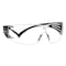 3M Safety Glasses, SecureFit 200 Series, Scotchgard Anti-Fog, Frameless, Blue Temples, Clear Lens SF201SGAF-BLU - alternate 1