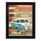 Homeroots Let the Journey Begin Black Framed Print Wall Art 405184 - alternate 1