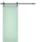 Sartodoors Sturdy Barn Door Solid Core Modern Interior VEREGIO7411BD-B-OLI-18 x 80-Black Rail - alternate 1