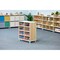 Beleduc By Playwell Palermo Wood Storage - Narrow 8-Compartment Vertical Shelf 846026 - alternate 4
