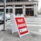 Signmission Valet Parking With Price, A-Frame & 2 Decals Installed, Heavy-Duty Plastic Frame SBHD-D-2436-Valet Parking With Price - alternate 2