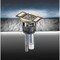 Hubbell Wiring SystemOne, Sub-Plate, Dual StyleLine Decorator Openings, Black S1SP - alternate 2