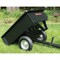 Milwaukee Hand Trucks Milwaukee 10 Cu. ' 750 Lb. Steel Tow-Behind Garden Cart LDT1002BM - alternate 2