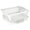 Basicwise Plastic Dish Rack with Drain Board and Utensil Cup QI003240 - alternate 1