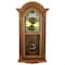 Bedford Clock Collection Honey Oak Chiming Pendulum Wall Clock BED-9000O - alternate 1