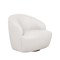 Manhattan Comfort Lukas Upholstered Swivel Accent Chair in Cream AC1631-CR - alternate 1