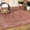 Jonathan Y Charleston Vintage Filigree Textured Weave Red/Beige 3 ft. x 5 ft. Indoor/Outdoor Area Rug SMB106B-3 - alternate 4
