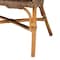 Bali & Pari Luis Bohemian Natural Seagrass and Rattan Arm Chair 250-13658-ZORO - alternate 4