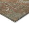 Homeroots 10' X 14' Rust Green And Brown Oriental Washable Indoor Outdoor Area Rug 600191 - alternate 5