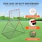 Vevor Baseball And Softball Rebounder Net 3x4.5 ft PitchBack 3-Way Trainer PDYHTW001 - alternate 2