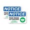 Signmission Notice - Face Mask Not Required If Fully Vaccinated, 18'' X 24'' 2 Signs, Heavy Gauge Aluminum, 2PK A-1824-2PACK-22684 - alternate 1