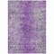 Homeroots 10' X 14' Plum Purple And Silver Oriental Washable Indoor Outdoor Area Rug 588839 - alternate 5