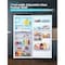 Black&Decker 20.1 cu. Ft. Top Mount Refrigerator / Freezer with ice maker-White BR2010JIMW - alternate 4
