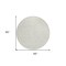Homeroots 8' Ivory And Beige Round Geometric Washable Indoor Outdoor Area Rug 583362 - alternate 6