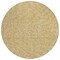 Homeroots 8' Gold Gray And Ivory Round Polka Dot Washable Indoor Outdoor Area Rug 599042 - alternate 4