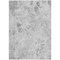 Homeroots 8' X 10' Gray Charcoal And Silver Floral Washable Indoor Outdoor Area Rug 583139 - alternate 5