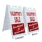 Signmission Valentine's Day Sale, A-Frame & 2 Decals Installed, Heavy-Duty Plastic Frame SBHD-D-2436-Valentine'sDaySale - alternate 2