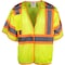 Pip ANSI Type R Class 3 Two-Tone Breakaway Vest 303-V505-LY/3X - alternate 1