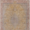 Homeroots 9' X 12' Gold And Peach Medallion Washable Indoor Outdoor Area Rug 616272 - alternate 4