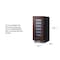 Summit 15in Wide Built-In Wine Cellar Panel Not Included SDHW1532PNR - alternate 4