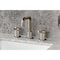 Kingston Brass Widespread Bathroom Faucet with Push Pop-Up Drain, Brushed Nickel KS1418KNX - alternate 3