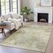 Homeroots 3' X 5' Sage And Beige Abstract Washable Indoor Outdoor Area Rug 630885 - alternate 3