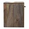 Homeroots 12" Brown Solid Wood Square One Drawer Floating Nightstand 651595 - alternate 7